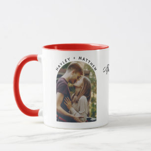 Caneca Foto de Casais de Dia de os namorados melhor junto