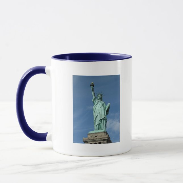 Caneca Foto de estátua da liberdade (Esquerda)