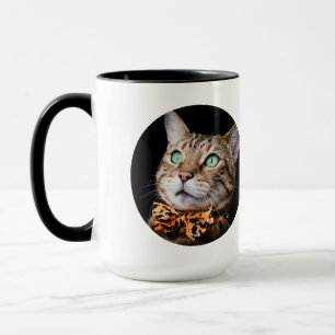 Caneca Foto de Gato Personalizada com Texto Presente Pe