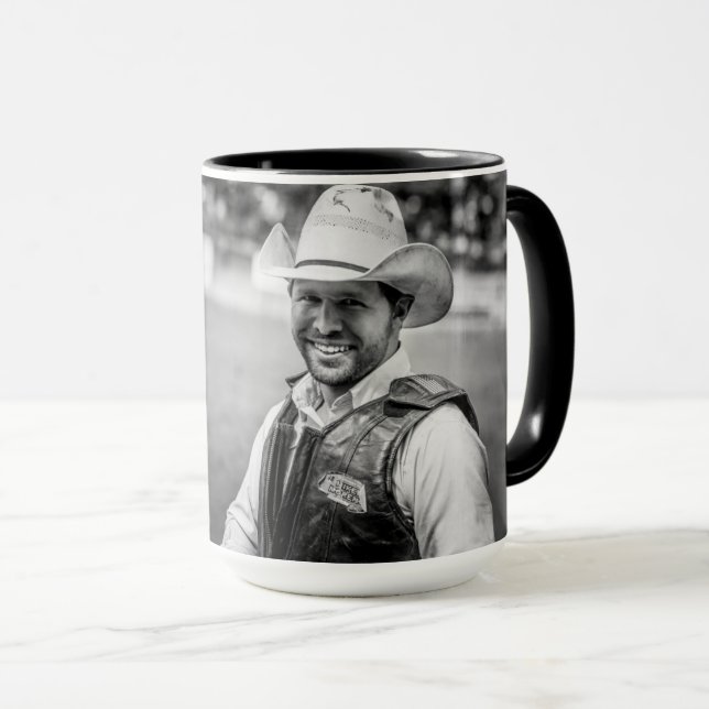 Caneca Foto de imagem de café Mug EUA Personalizada (Frente Esquerda)