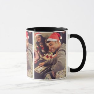 Caneca Foto de Natal de Amigos