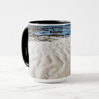 Caneca Foto de Paisagem Cêntica de Baixa Ocultação Costei