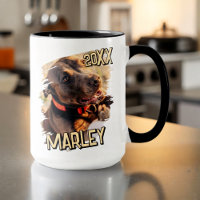 Foto de Pet Personalizada de Grunge Simples Reprod