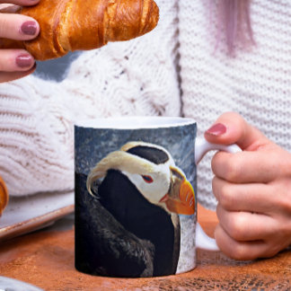 Caneca Foto de Puffin Seabird Tufada