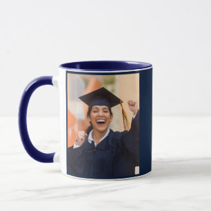 Caneca Foto de Recordação de Graduação 2026