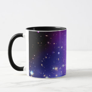 Caneca Foto do Aglomerado de Galáxias MACS J0717 no Espaç