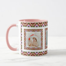 Foto do padrão de Natal de outono de outono person