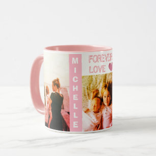Caneca Foto e texto modernos na moda personalizados