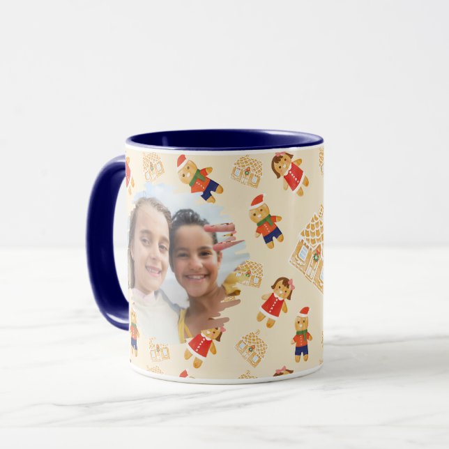 Caneca Foto Festiva Feriados Mug - Estilo! (Frente Esquerda)