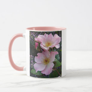 Caneca Foto floral de Rosa verde rosa