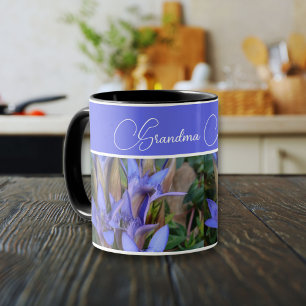 Caneca Foto Gentiana Azul
