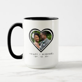 Caneca Foto Imagem Casamento Recém-Casados