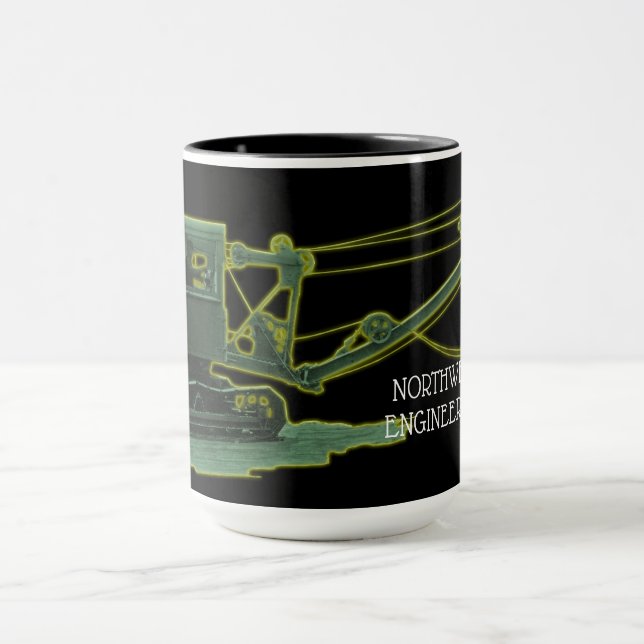 Caneca Foto inicial da pá noroeste do Engenheiro operacio (Centro)