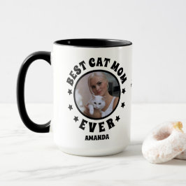 Caneca Foto Personalizada Da Melhor Cat Mãe De Todos Os D