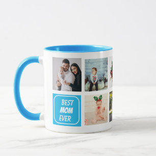 Caneca Foto Personalizada Da Melhor Mãe De 8 Anos