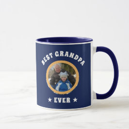 Caneca Foto Personalizada da Melhor Vovô Alguma Vez