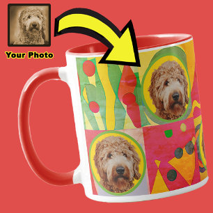 Caneca Foto Personalizada de Animal de Estimação Presente