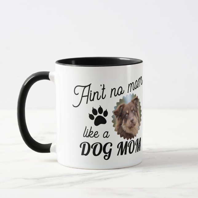 Caneca Foto Personalizada de Cachorro Mãe de Cachorro (Esquerda)