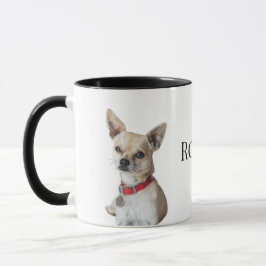 Caneca Foto Personalizada de Cachorro | Nome do Pet Perso