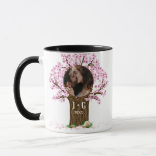 Caneca Foto personalizada do Casal gráfico