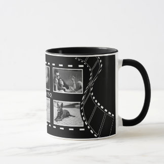 Caneca Foto personalizada do filme preto e branco