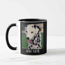 Caneca Foto Personalizada do Meu Amigo de Pet Preto