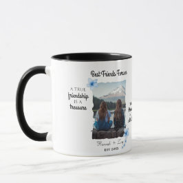 Caneca Foto personalizada dos melhores amigos do mundo