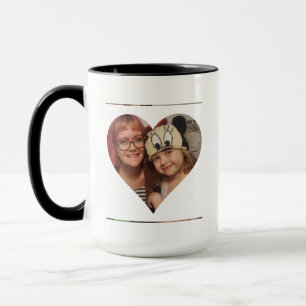 Caneca Foto personalizada e mensagem para a mãe