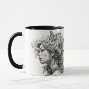 Caneca Foto personalizada e personalizada moderna e elega