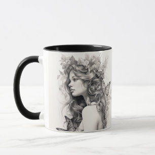 Caneca Foto personalizada e personalizada moderna e elega
