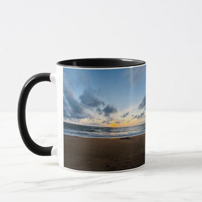 Caneca Foto personalizada e personalizada moderna e elega (Esquerda)