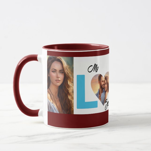 Caneca Foto Personalizada O Mug De Elegância Inspirado No (Esquerda)