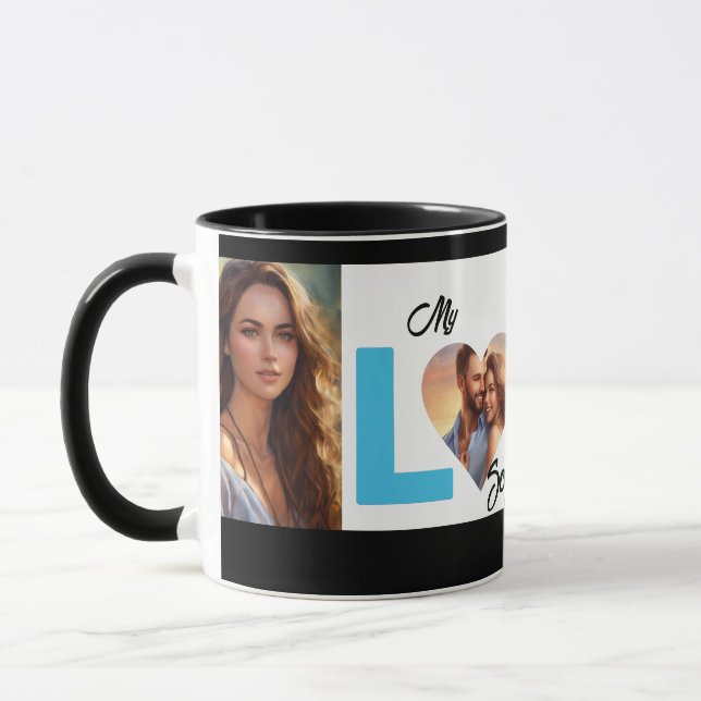 Caneca Foto Personalizada O Mug De Elegância Inspirado No (Esquerda)