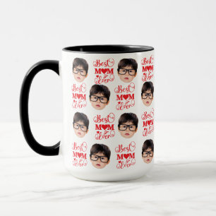 Caneca Foto Personalizada Para Crianças De Rosto Para Mam