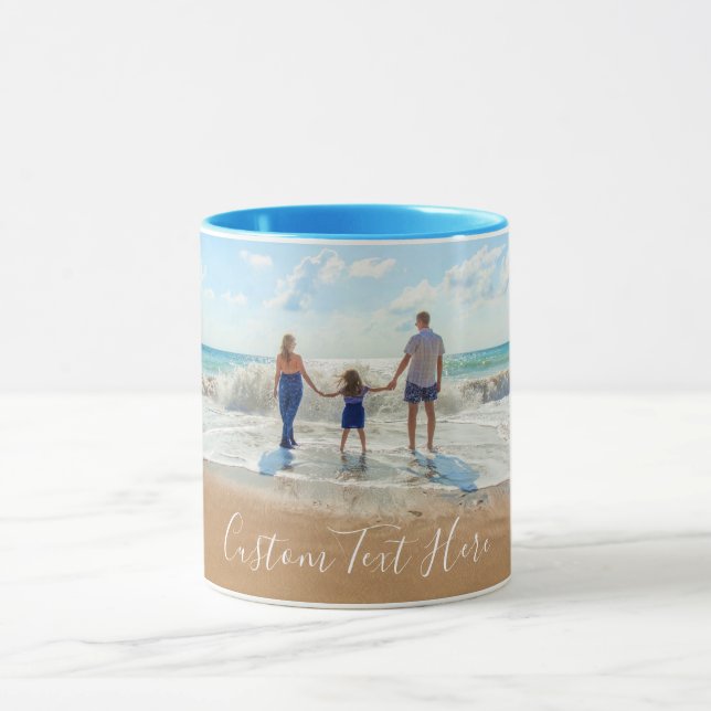 Caneca Foto personalizada personalizada e conjunto de caf (Centro)