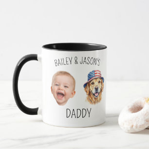 Caneca Foto Personalizada Rosto de Bebê Menino Menina 2 F