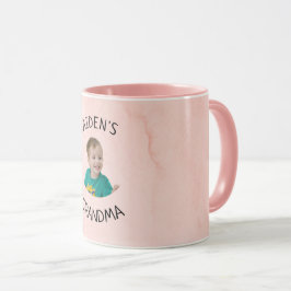 Caneca Foto personalizada Vovó rosa