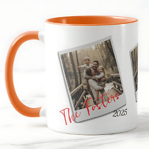 Caneca Foto Polaroid Personalizada da Família - Presente
