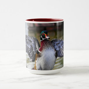 Caneca Fotografia de Bastante Atacado Pato de Madeira na