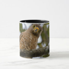 Caneca Fotografia de Belizean Roadside Hawk
