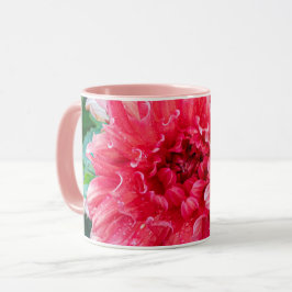 Caneca Fotografia Rosa Dahlia, Beleza Canadiana