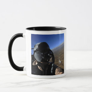 Caneca Fotógrafo do combate aéreo de força aérea de E