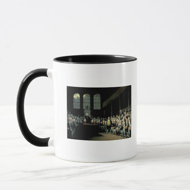 Caneca Fox de Charles James que endereça a casa (Esquerda)