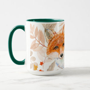 Caneca Fox de outono