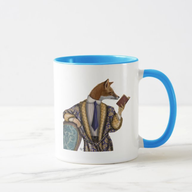 Caneca Fox do Leitor de Livros (Direita)