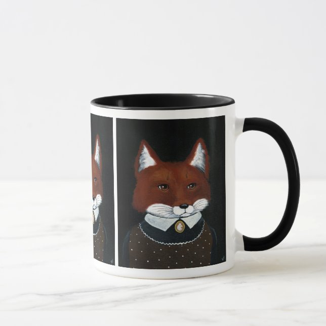 Caneca Fox Gothic, uma espécie de bosque (Direita)