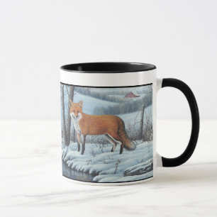 Caneca Fox vermelho