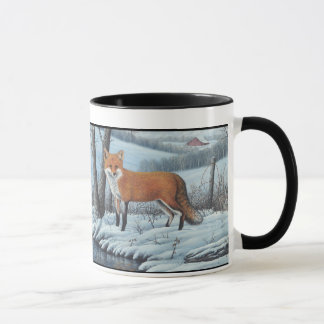 Caneca Fox vermelho