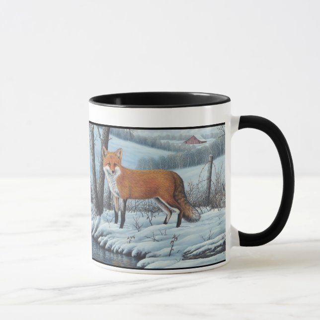 Caneca Fox vermelho (Direita)