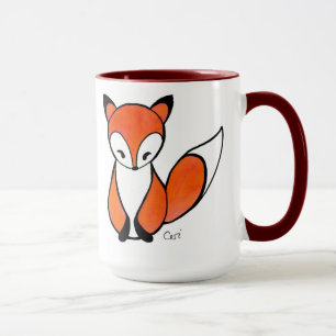 Caneca Foxy pequena bonito